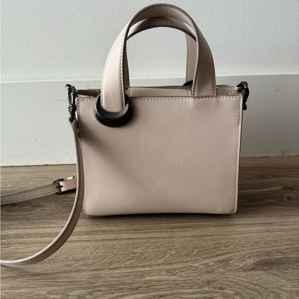 Donna Karan Hewlett Top-Handle Buckle Crossbody - Picture 2 of 8